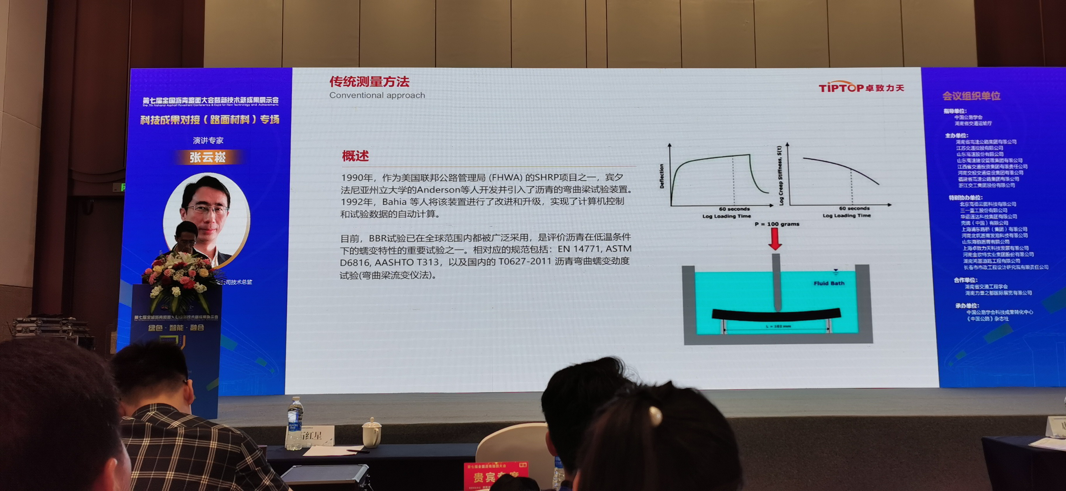 卓致力天参加第七届全国沥青路面大会暨新技术新成果展示会