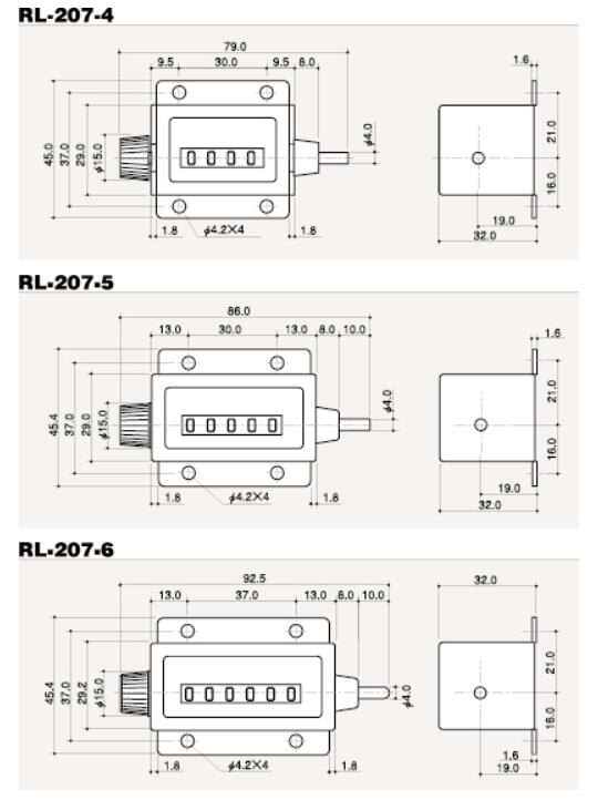 RL-204-5小型计数器KORI古里精机