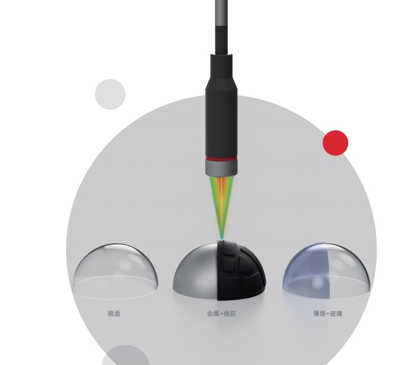 光谱共焦技术在LED灯制造中的精准应用：吸塑亚克力板胶水厚度测量的突破
