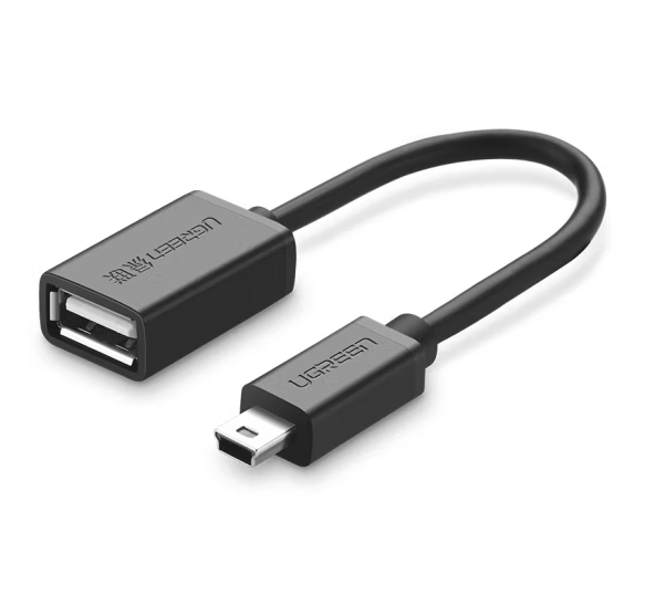 绿联10383-MINI USB 公转母OTG线