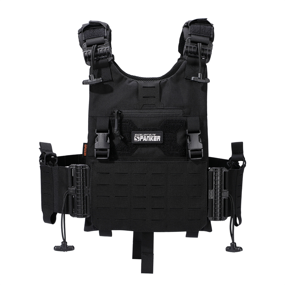Tactical Vest Hunting Plate Carrier Modular Vests Portable Molle  Airsoft Training Vest Adjustable Hunting Vests CS Game Jungle