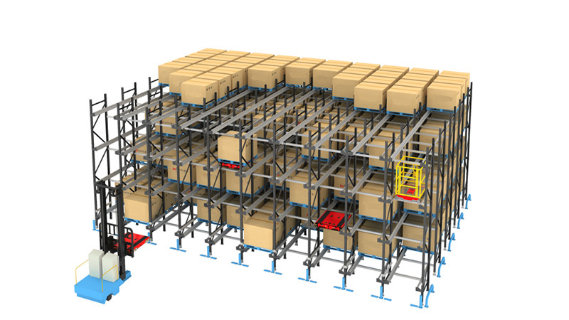 How does the Inform Storage Shuttle+Forklift Solution Work?