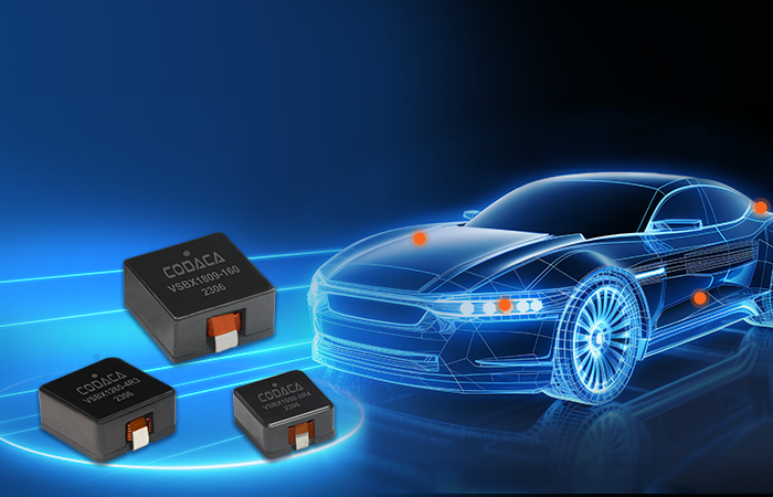 Compact High Current Power Inductors VSBX Series for Automotive