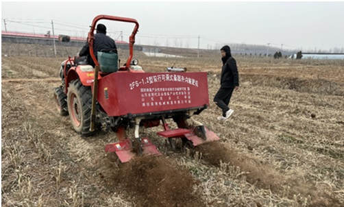 桑树机械助力莒县桑园春耕生产 桑树机械助力莒县桑园春耕生产