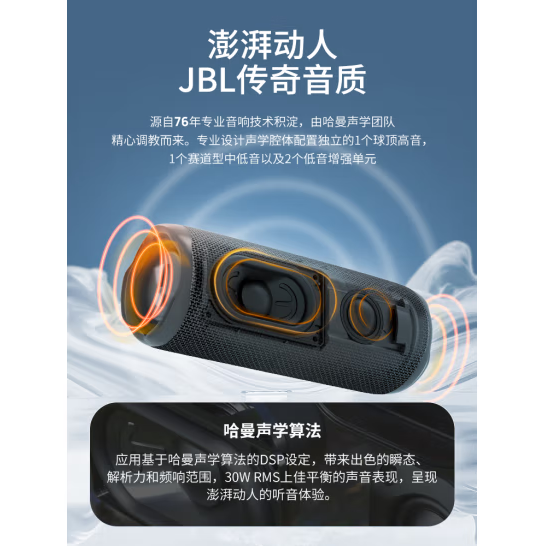 JBL FLIP6 音乐万花筒六代 便携蓝牙音箱