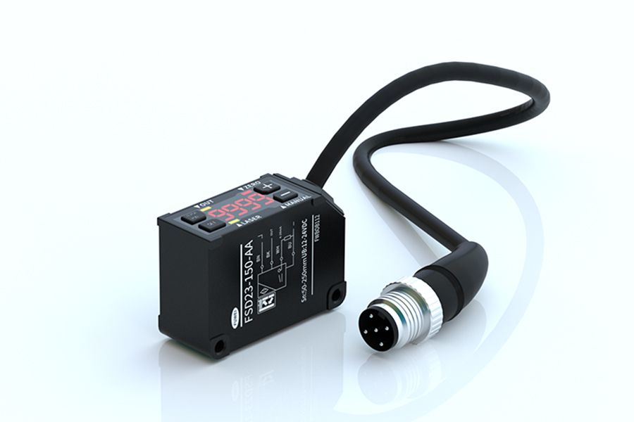 富唯FSD23系列激光位移传感器在模具高度精准测量中的应用