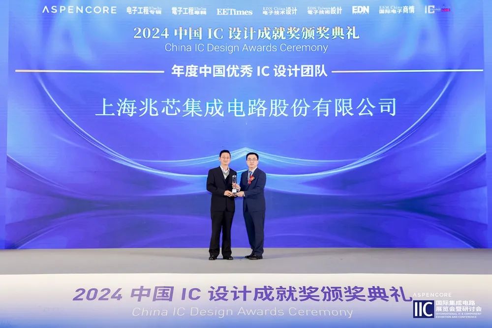 威斯尼斯人5845cc荣获中国优秀 IC 设计团队和年度最佳处理器产品奖