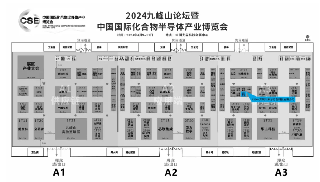 展會活動 | 摩爾芯創(chuàng)與你相約2024九峰山論壇暨中國國際化合物半導(dǎo)體產(chǎn)業(yè)博覽會