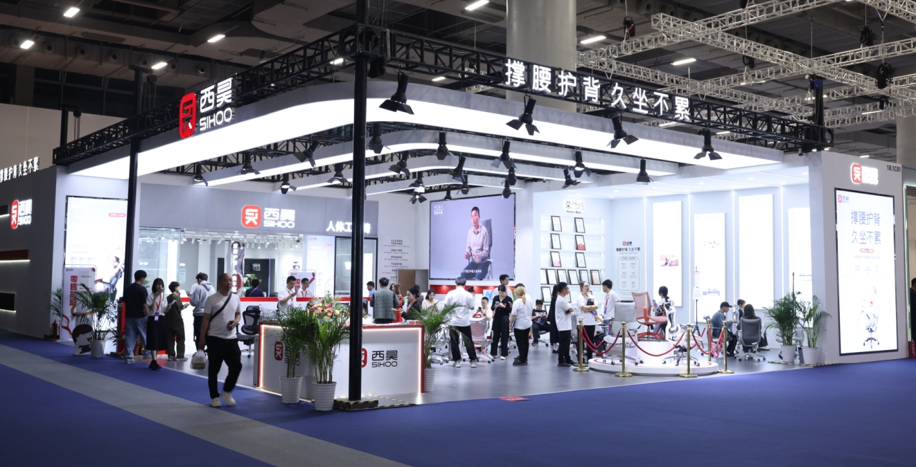 西昊参展2024广州家博会,革新座椅展现中国科技力量 西昊参展2024广州家博会,革新座椅展现中国科技力量