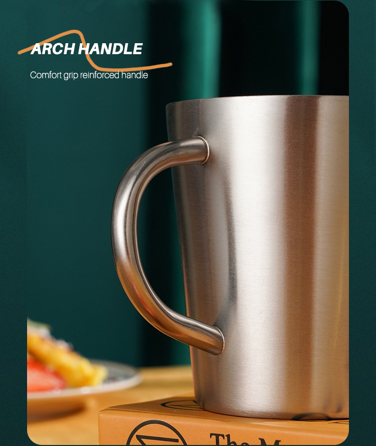 300ml Double Wall 304 Stainless Steel Mug