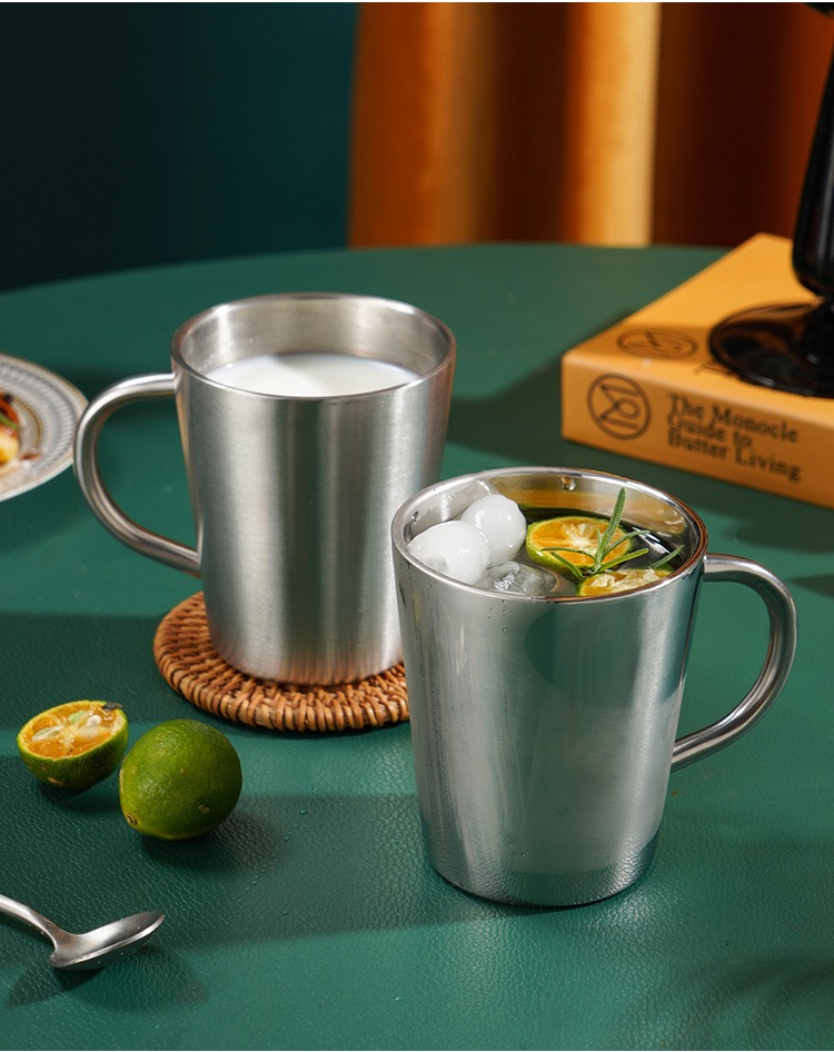 300ml Double Wall 304 Stainless Steel Mug