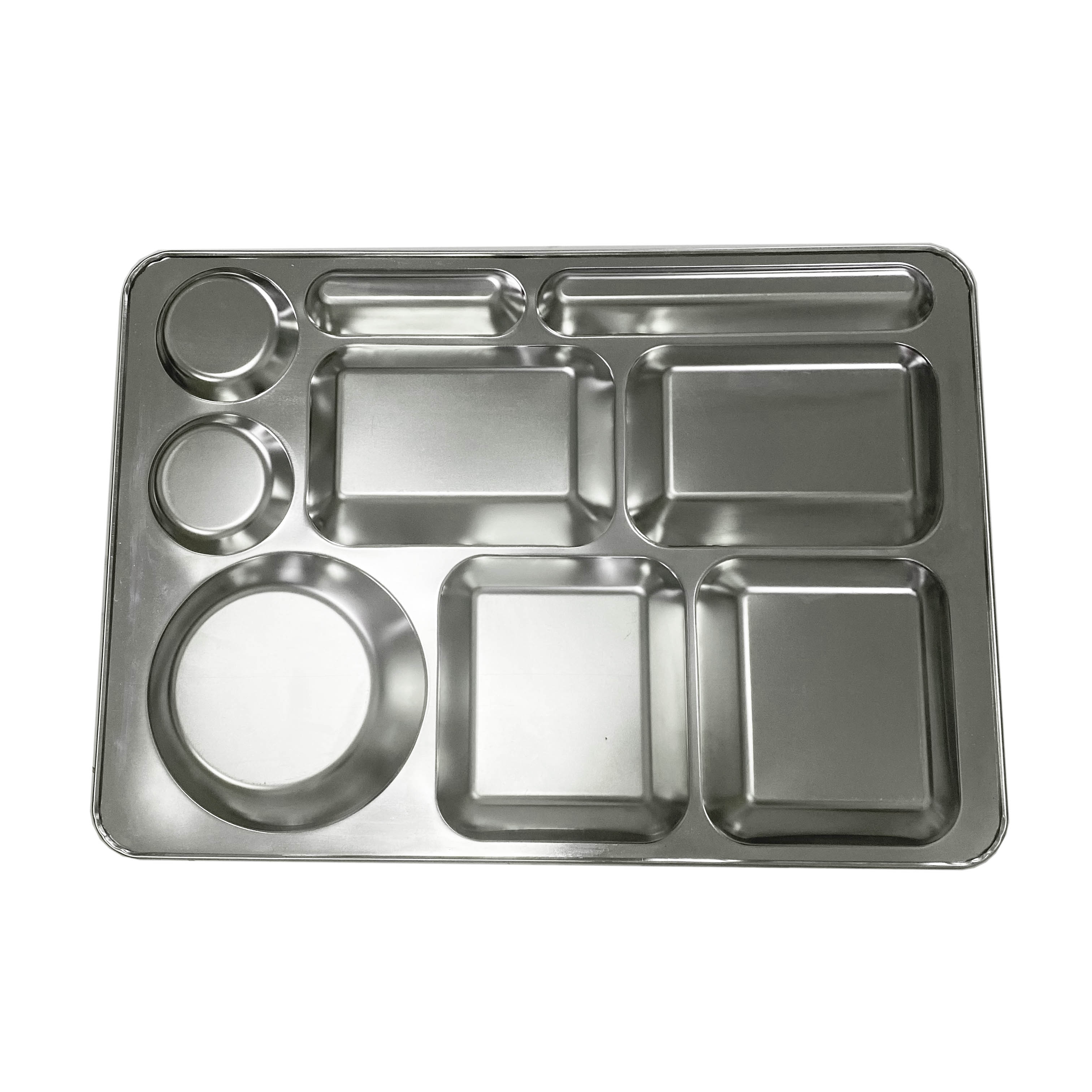 9 Section Stainless Steel Food Tray 9 Section Stainless Steel Food Tray