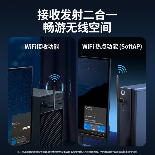 绿联35263-AX300-WIFI6无线网卡带天线