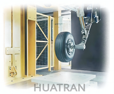华创HUATRAN-三分量测力平台应用于飞机起落架落震试验