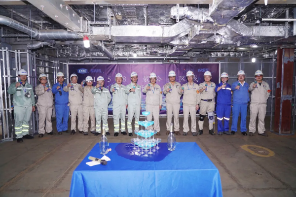 A New Departure: First Large Cruise Vessel H1508 Inside Installation Work Begins