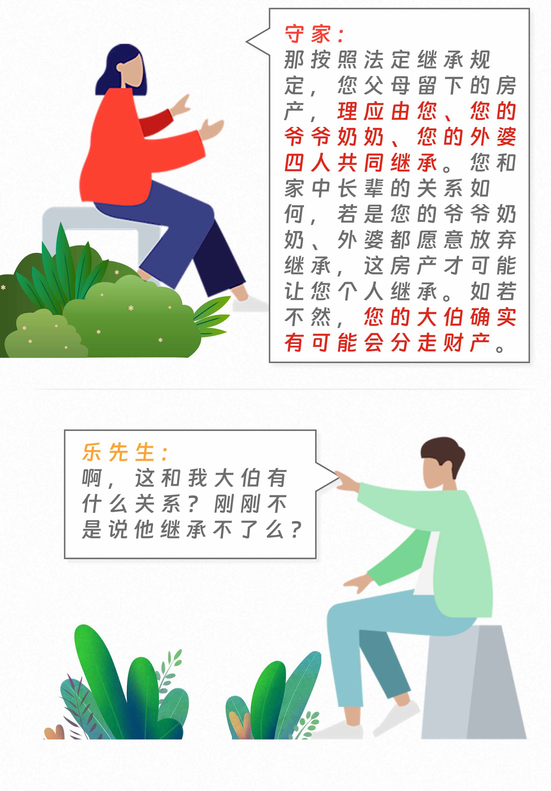 守家咨询室|父母双亡，大伯争产，我该怎么办？