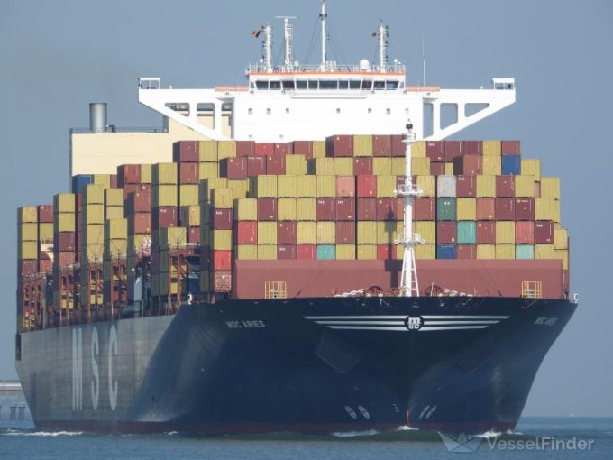 MSC Aries now bound for Iran, and crisis will be 'a catalyst for higher rates'