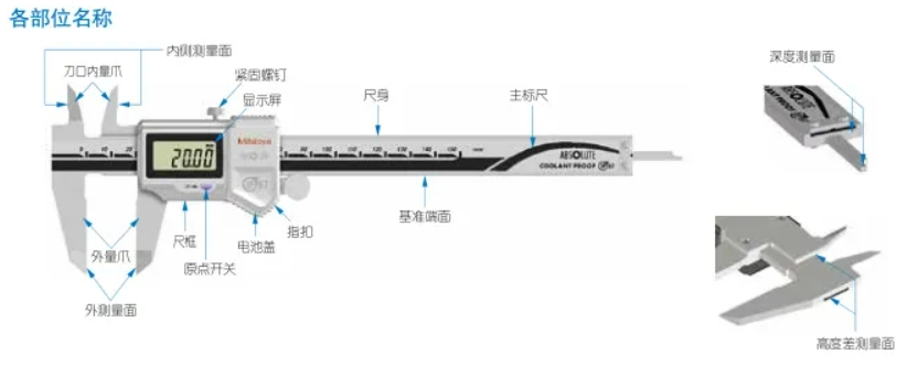 【检测技能】 游标卡尺读数及使用方法