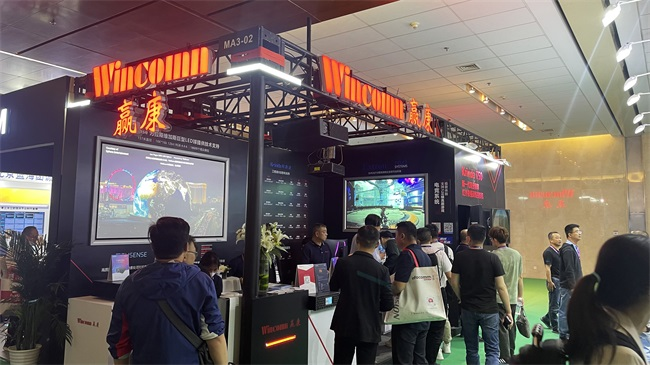 Wincomn at InfoComm Exhibition ，the Second Day