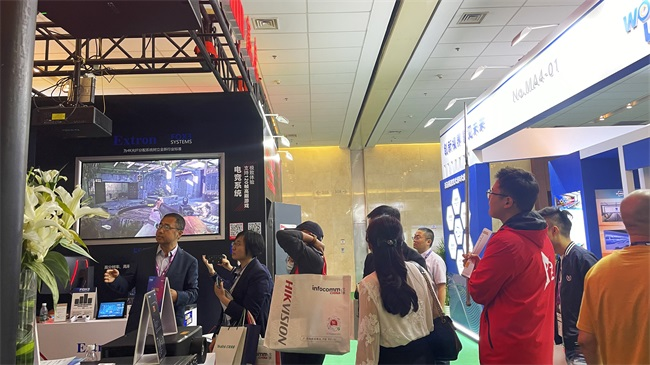 Wincomn at InfoComm Exhibition ，the Second Day