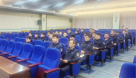 浙江盛安参加白杨街道办事处第一季度警网协同工作培训 浙江盛安参加白杨街道办事处第一季度警网协同工作培训