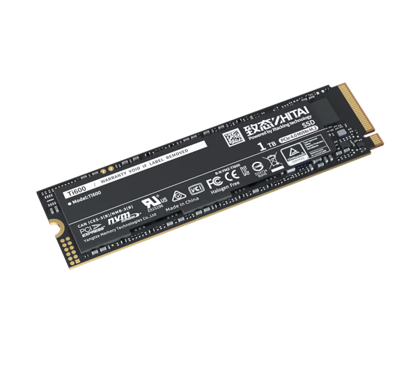 致态TI600 NVME M.2 固态硬盘 1T