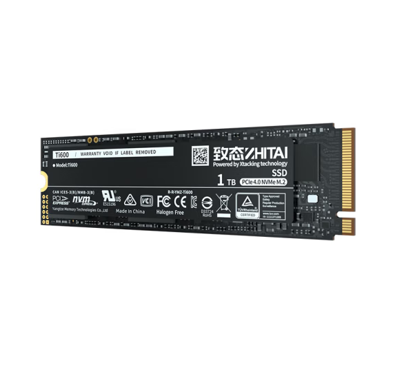 致态TI600 NVME M.2 固态硬盘 1T