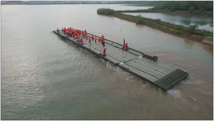 闻“汛”而动！中船应急参加2024年武汉市防汛抢险救援综合演练