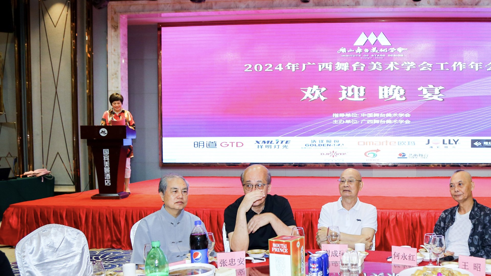 何小葵董事长出席2024广西舞台美术学会工作年会 暨第三期广西舞台美术人才培训班