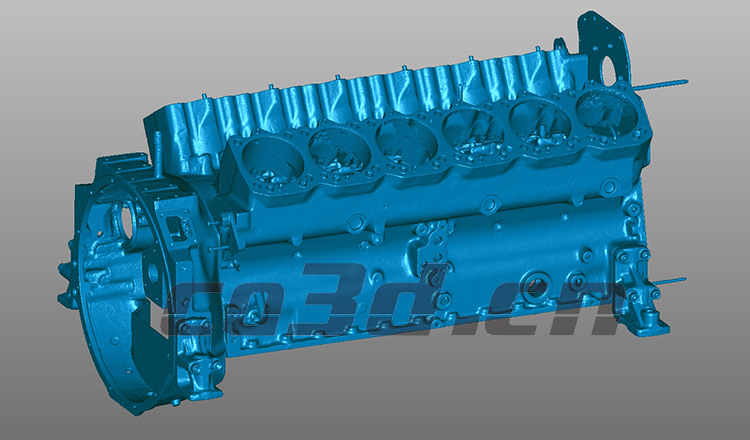轮船发动机三维扫描