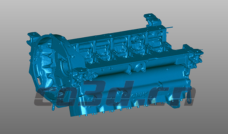 Three dimensional scanning of ship engine