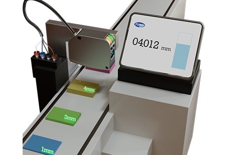 FSD11系列激光位移传感器厚度和高度差检测解决方案
