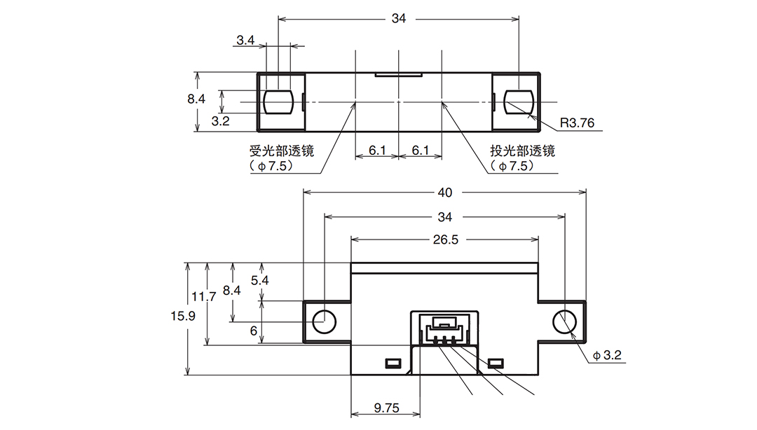 【产品推荐】富唯FB5W系列限定反射型传感器