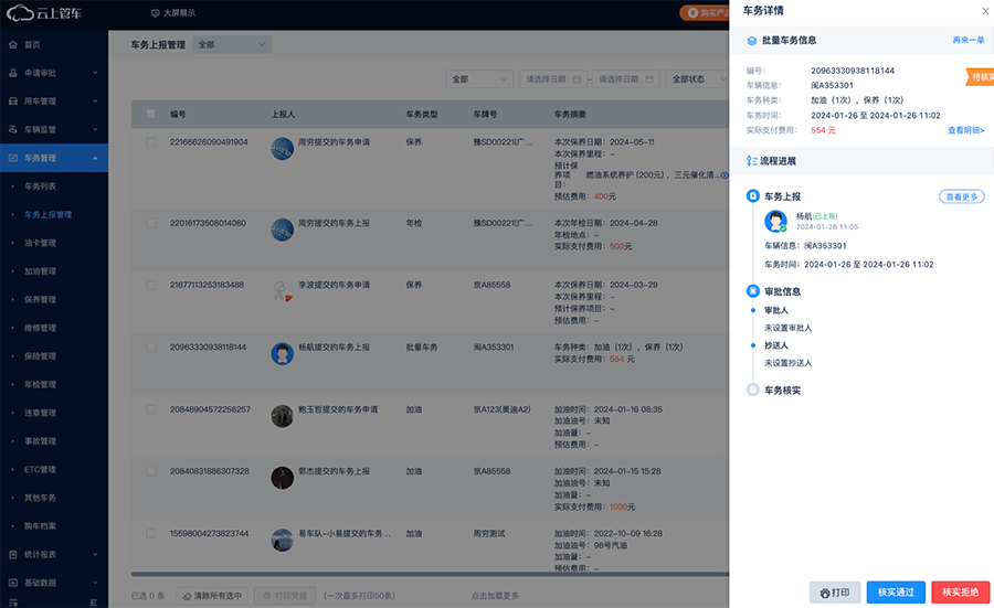 高效的数字化车辆管理系统，让企业公车不私用，私车不公养