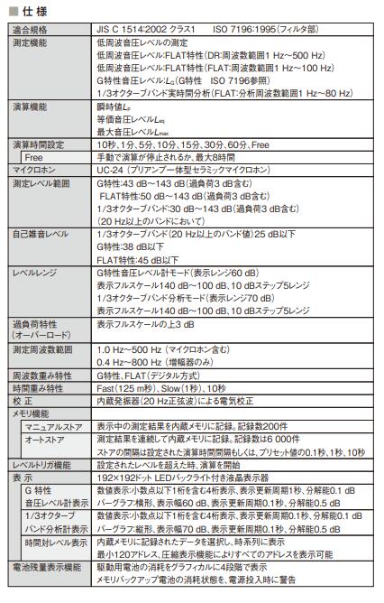 低频声级计NA-18AソーキSOOKI