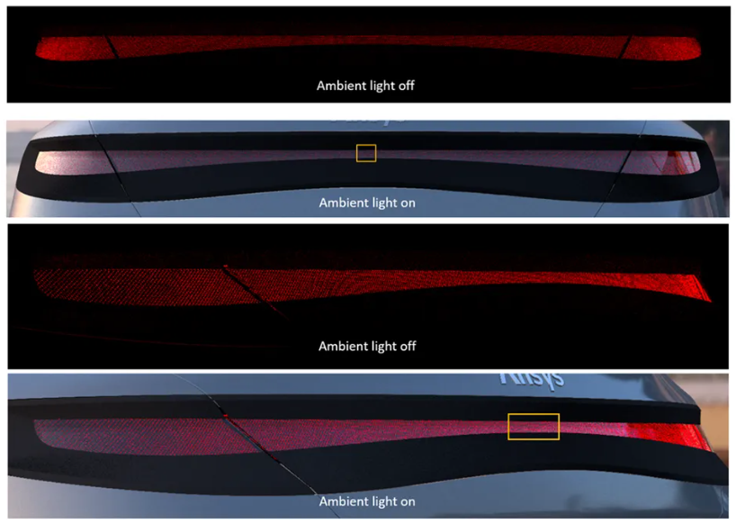 Ansys Speos 微光學(xué)結(jié)構(gòu)尾燈設(shè)計(jì)