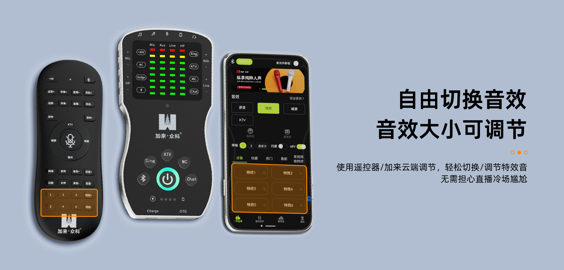 CM8 PRO多功能录音直播便携声卡