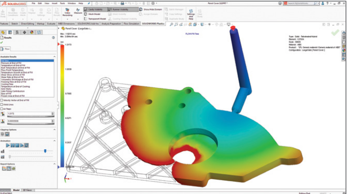 SOLIDWORKS Plastics