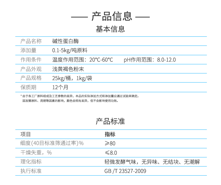 夏盛固体工业级碱性蛋白酶20万酶活(水解动植物蛋白)GDG-2002