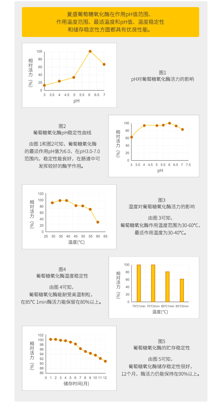 夏盛固体饲料葡萄糖氧化酶1万酶活(饮水用)SDG-2418