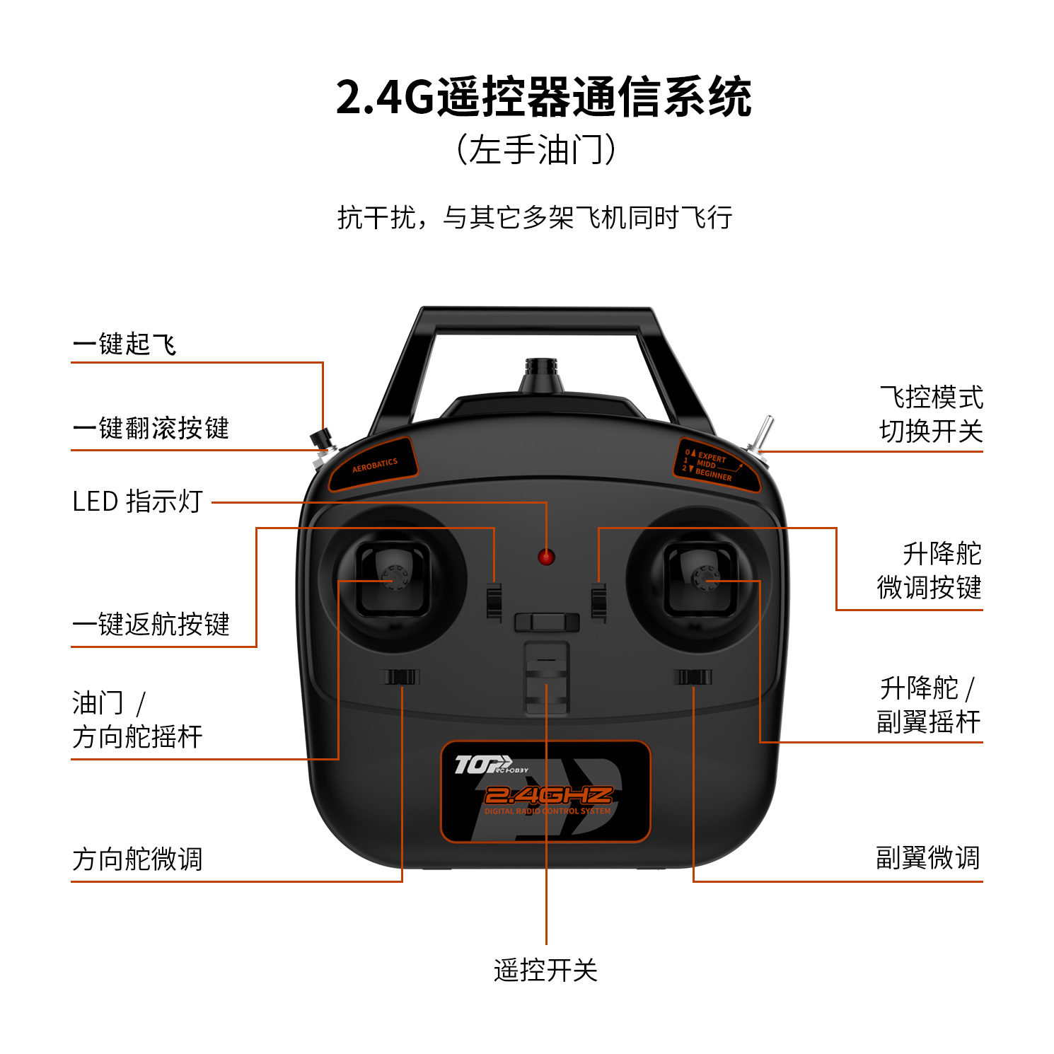 450MM迷你AT-6-黄色款