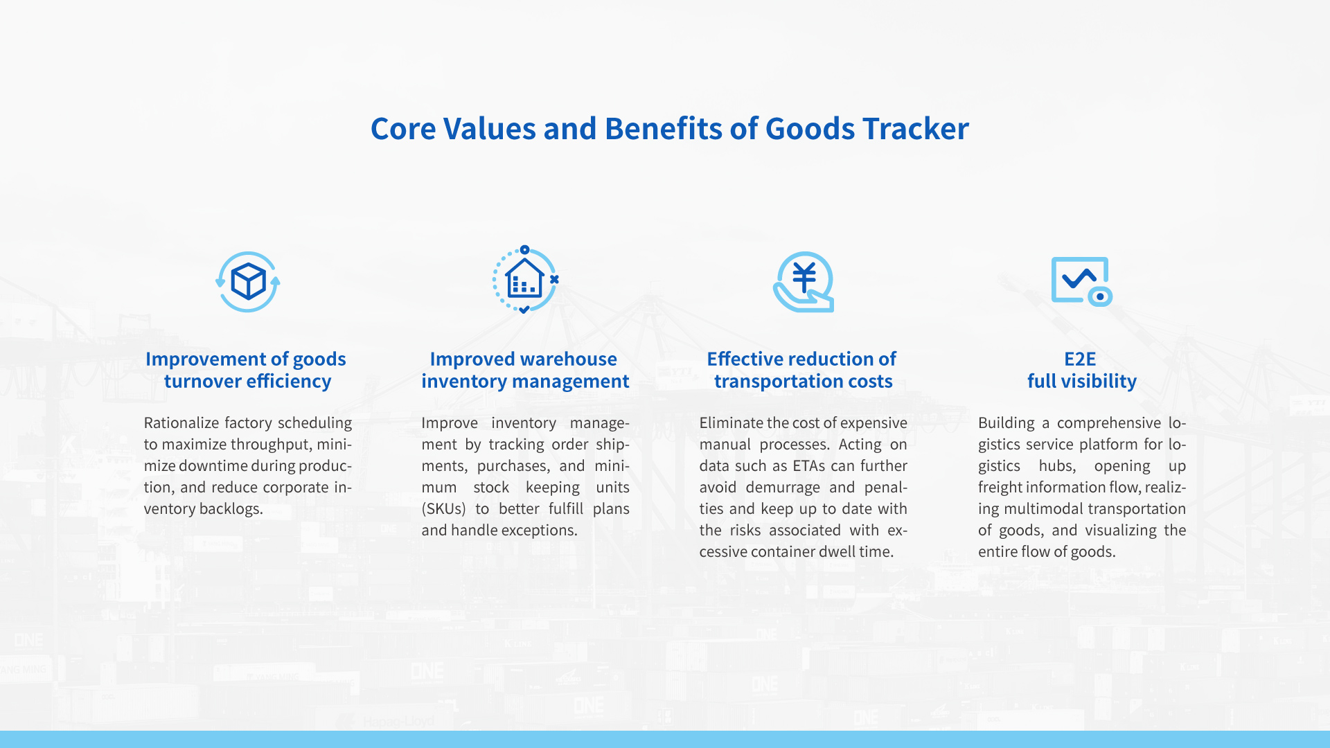 Global bands cargoes tracker TT12