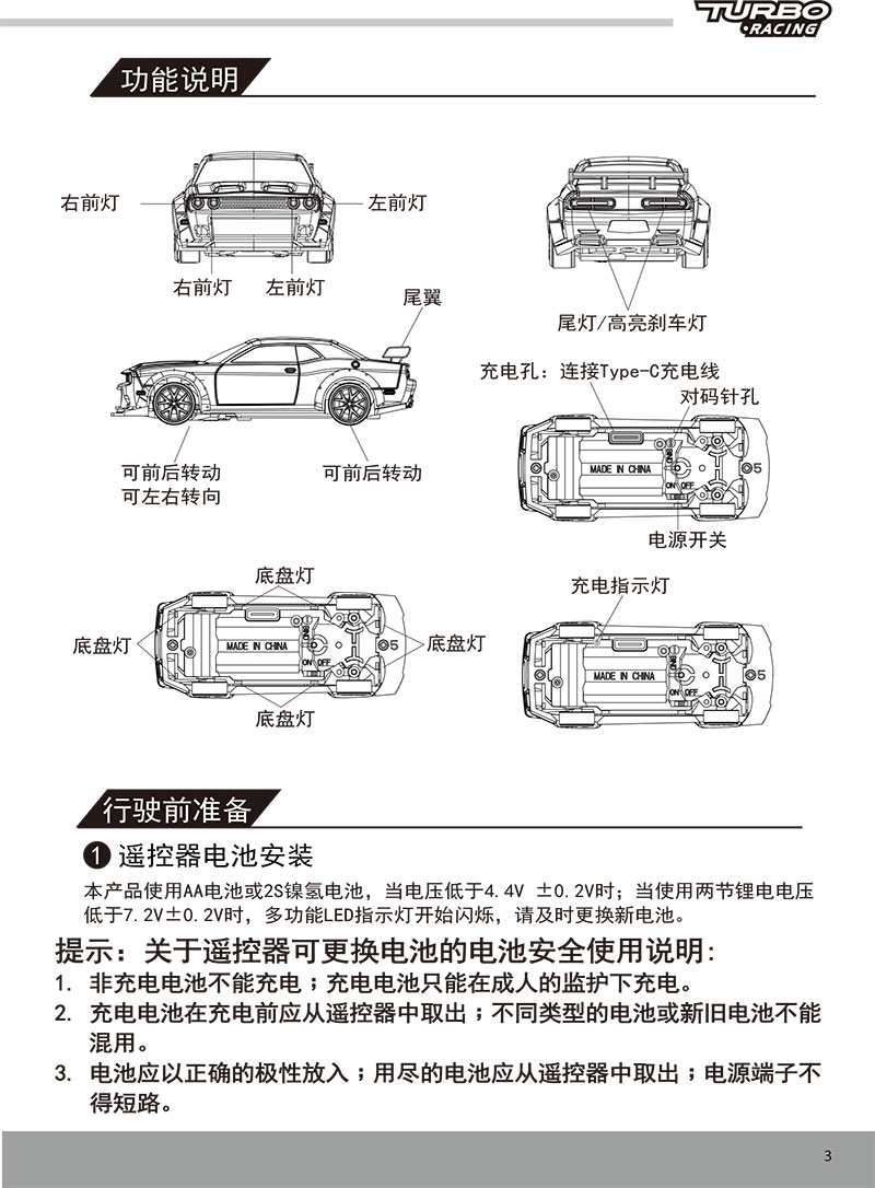 C65-限量版说明书