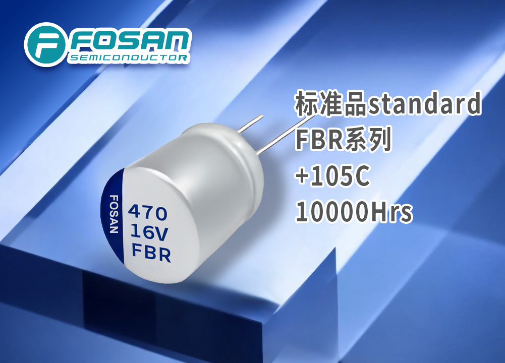 FBR标准品 固液混合直插电解电容