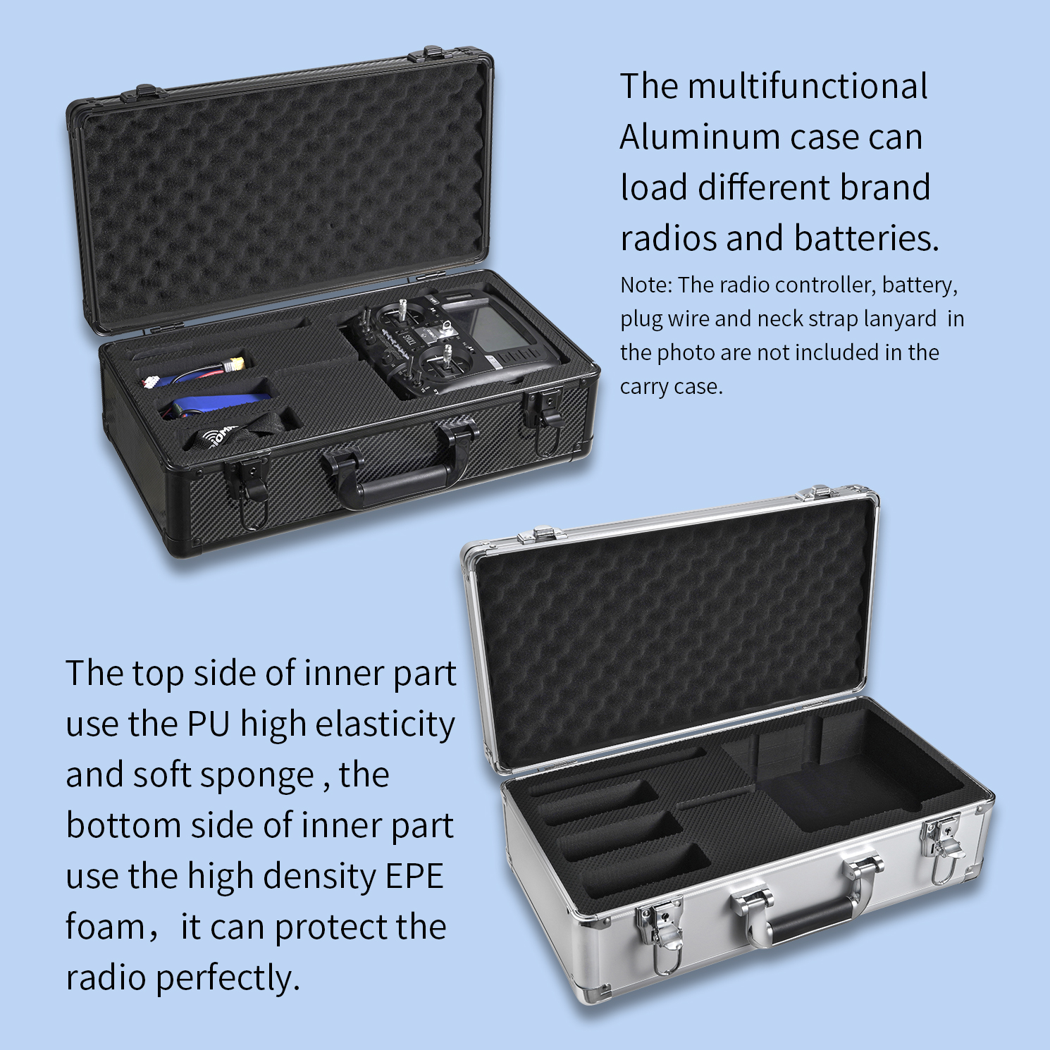 Radio aluminum box