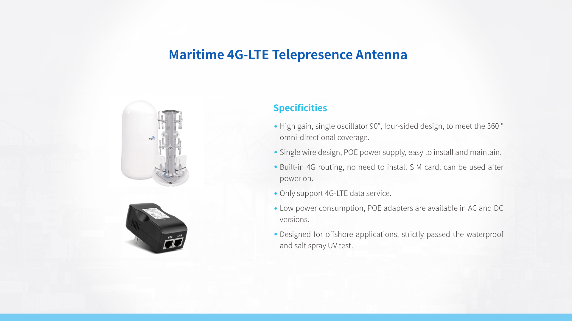 Global Maritime 4G Router