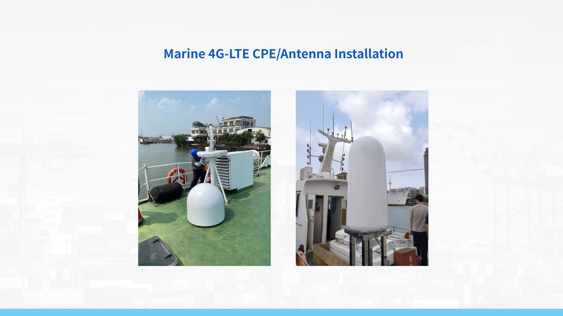 Global Maritime 4G Router