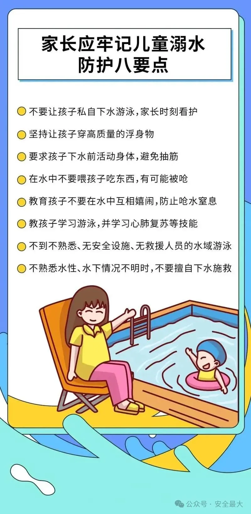 安全第一！超全防溺水安全教育知识