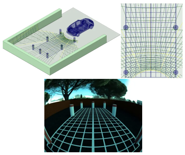采用Speos的停車輔助攝像頭仿真