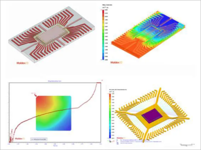 Moldex3D模流分析之晶片转注成型